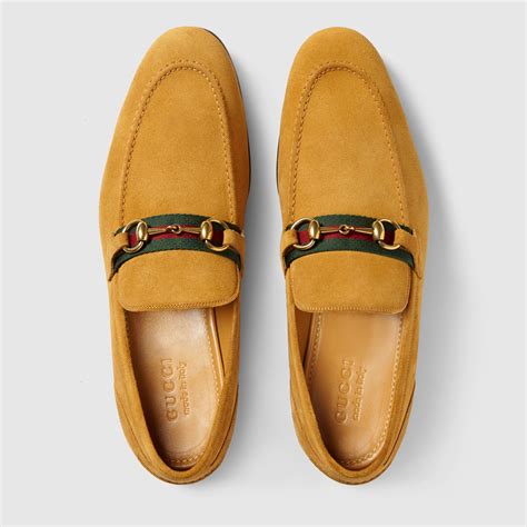 gucci shoes men loqfers|gucci men's suede loafers.